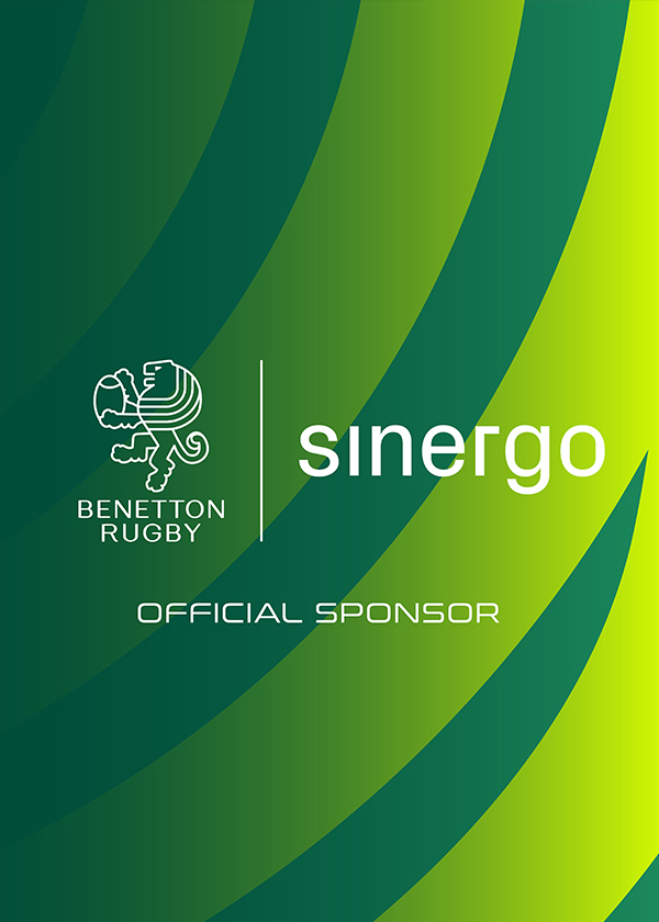 Scopri di più sull'articolo Sinergo Sponsor Benetton Rugby